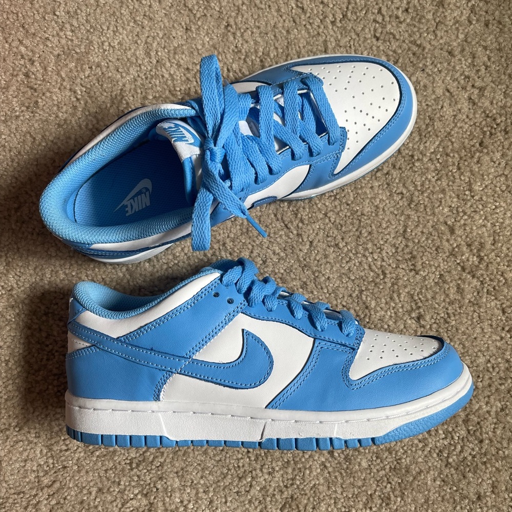 Nike Dunk Low UNC / University Blue 2021 6Y GS / 7.5 W